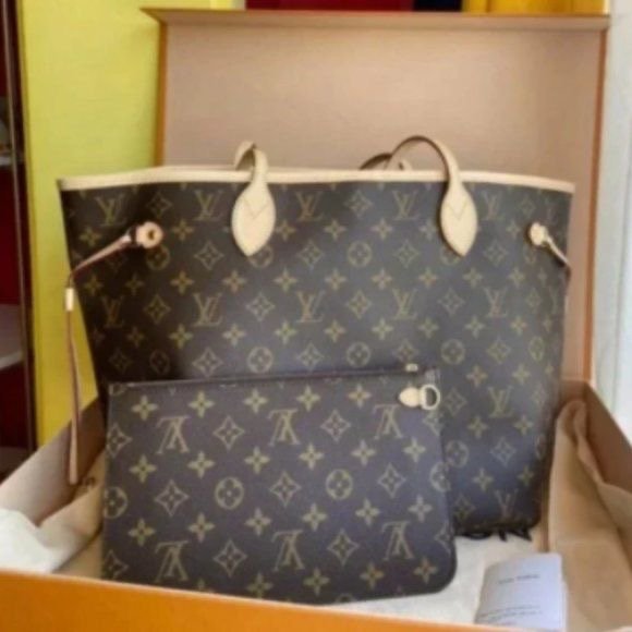 Replica Louis Vuitton Neverfull MM Bag Damier Ebene M41177 photo review